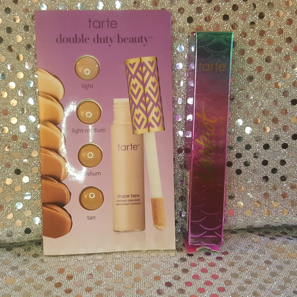 Tarte beauty bundle shape tape & matte lip paint